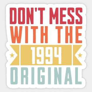 1994 original birthday gift Sticker